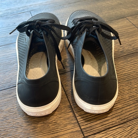 Crocs Shoes Men Navy Blue Citilane Roka Court Casual Low Top Size 11 - Picture 2 of 4